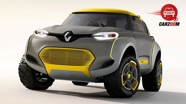 Auto Expo 2014 Renault KWID concept Exteriors Front View