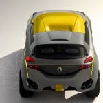 Auto Expo 2014 Renault KWID concept Exteriors Top View