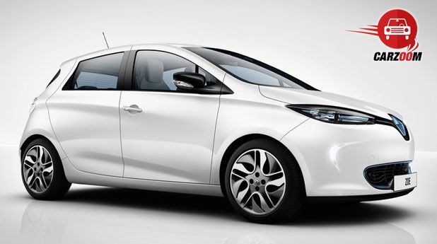 Auto Expo 2014 Renault ZOE Exteriors Overall