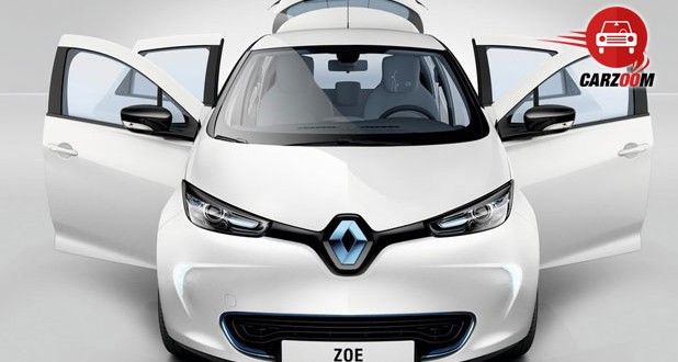 Auto Expo 2014 Renault ZOE Exteriors Top View