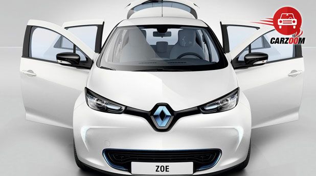 Auto Expo 2014 Renault ZOE Exteriors Top View