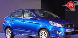 Auto Expo 2014 Tata Zest Exteriors Overall