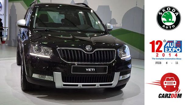 Skoda showcased New Yeti at Auto Expo 2014