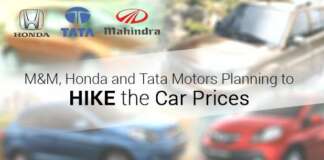 Car Prices Hike India
