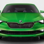 Geneva International Motor Show 2014 SKODA VisionC Exteriors Front View
