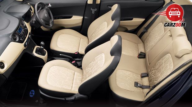 Hyundai Xcent Interiors Seats