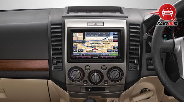 2014 Ford Endeavour Interiors GPS-enabled SATNAV system