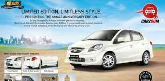 Honda Amaze Anniversary Edition