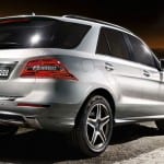 Mercedes-Benz M-Class Exteriors Rear View