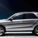 Mercedes-Benz M-Class Exteriors Side View