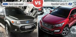 Ford Endeavour Vs Hyundai Santa FE