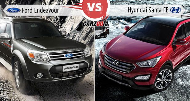 Ford Endeavour Vs Hyundai Santa FE