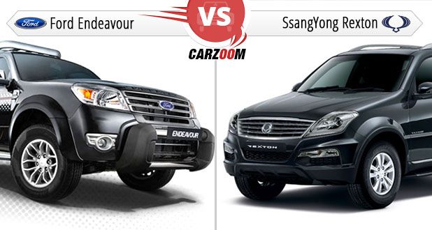 Ford Endeavour Vs SsangYong Rexton