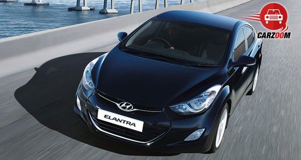 Hyundai Elantra Exteriors Top View