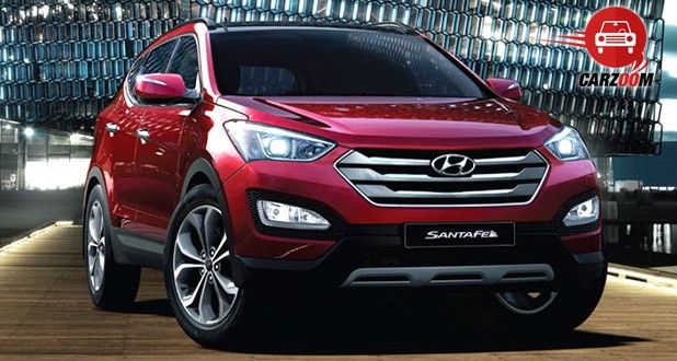 Hyundai Santa FE Exteriors Front View
