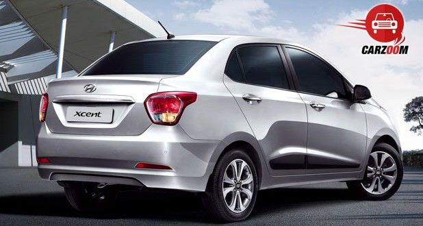 Hyundai Xcent Exteriors Rear View