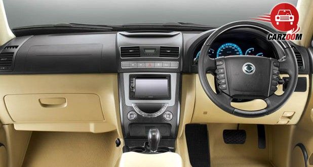 SsangYong Rexton Interiors Dashboard