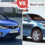 Tata Zest Vs Maruti Suzuki Swift DZire