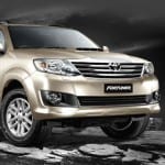 Toyota Fortuner Exteriors Front View