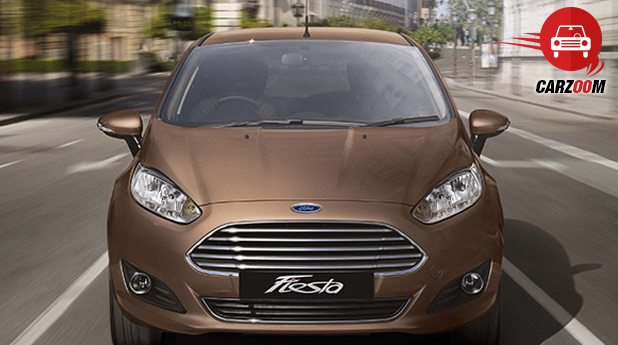 Ford Fiesta Facelift Exteriors Front View