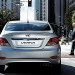 Hyundai Verna Exterior Back View