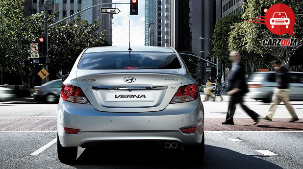 Hyundai Verna Exterior Back View