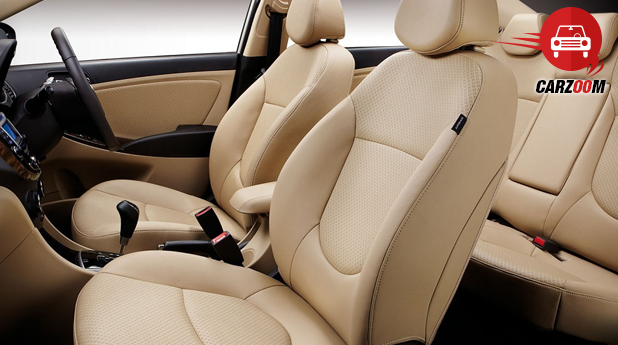 Hyundai Verna Interiors Seat View