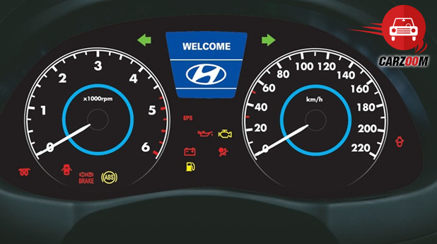 Hyundai Verna Stylish instrument Panel