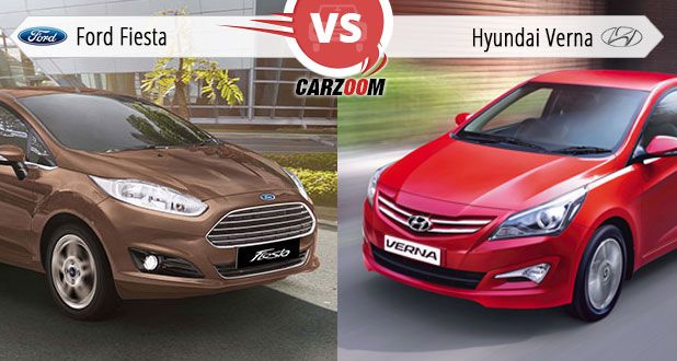 New 4S Fluidic Hyundai Verna Vs Ford Fiesta 2014