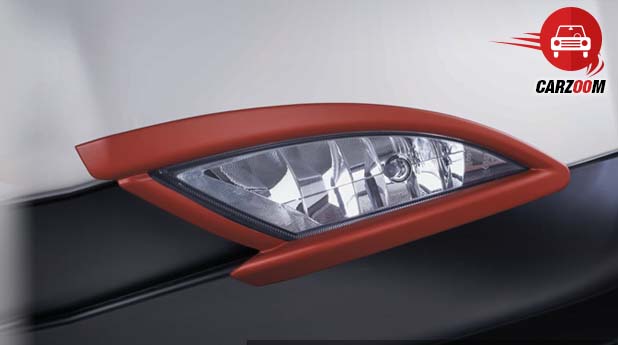 Signature Red Inserts On the Fog Lamps