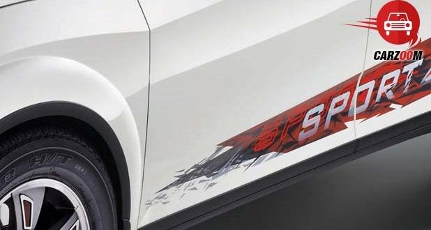 Stylish Sportz Decals on the Sides