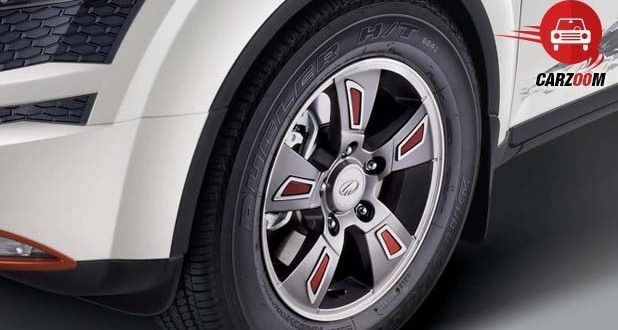 unique alloy wheels with Signature Red Inserts