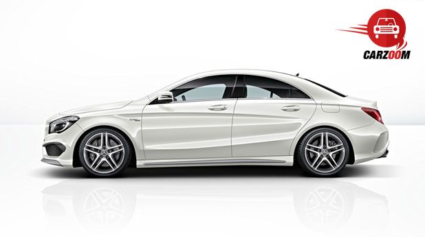 Mercedes Benz CLA 45 AMG Exteriors Side View