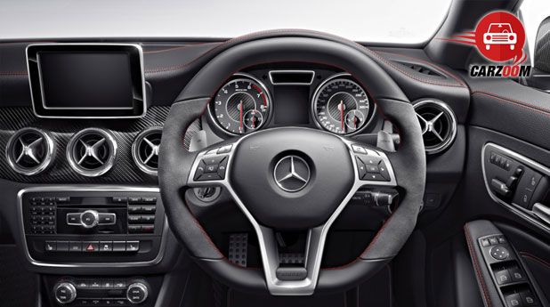 Mercedes Benz CLA 45 AMG Interiors Dashboard