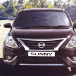 Nissan Sunny Facelift Exteriors Front View