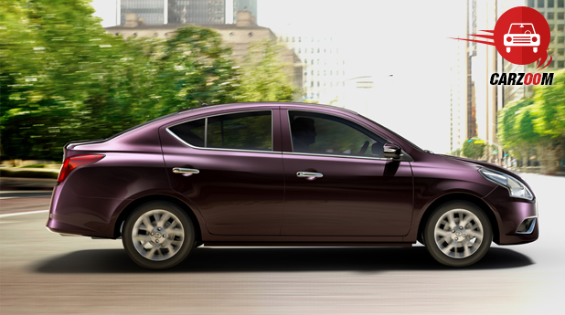 Nissan Sunny Facelift Exteriors Side View