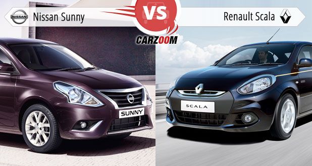 Nissan Sunny vs Renault Scala