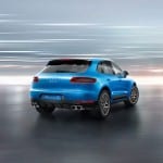Porsche Macan S Exteriors Back View