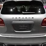 Porsche Cayenne Diesel Platinum Exteriors Back View