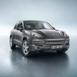 Porsche Cayenne Diesel Platinum Front View