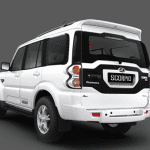 Mahindra Scorpio Exteriors Side and Top View