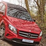 Mercedes-Benz GLA Exteriors Top View