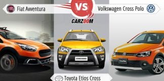 Fiat Avventura Vs Toyota Etios Cross Vs Volkswagen Cross Polo
