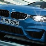 BMW M3 Sedan Exteriors Fornt Light View