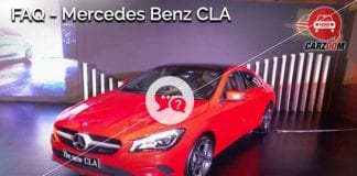 Mercedes Benz CLA FAQ