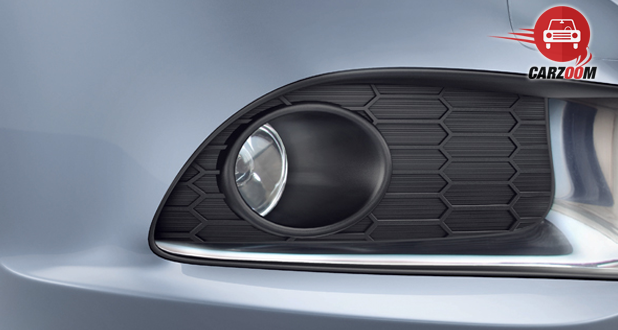 Maruti Suzuki Refreshed Swift Dzire Exteriors Front fog lamps with bezel ornament Chrome