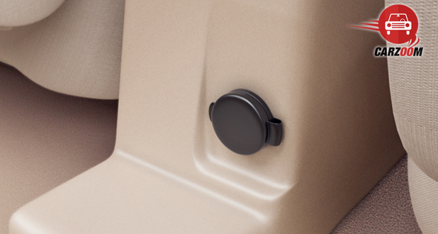 Maruti Suzuki Refreshed Swift Dzire Interiors Rear accessory socket