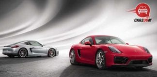Porsche Cayman GTS Exteriors Side and Front View
