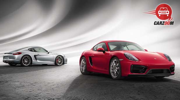 Porsche Cayman GTS Exteriors Side and Front View