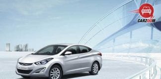 Refreshed Hyundai Elantra Exteriors Front and Side View